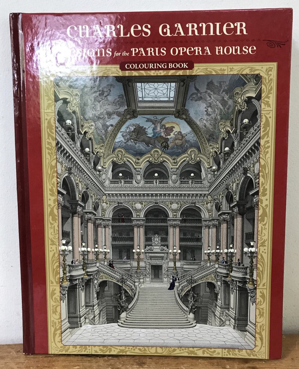 Charles Garnier Designs For The Paris Opera House Colouring Adult Coloring Book